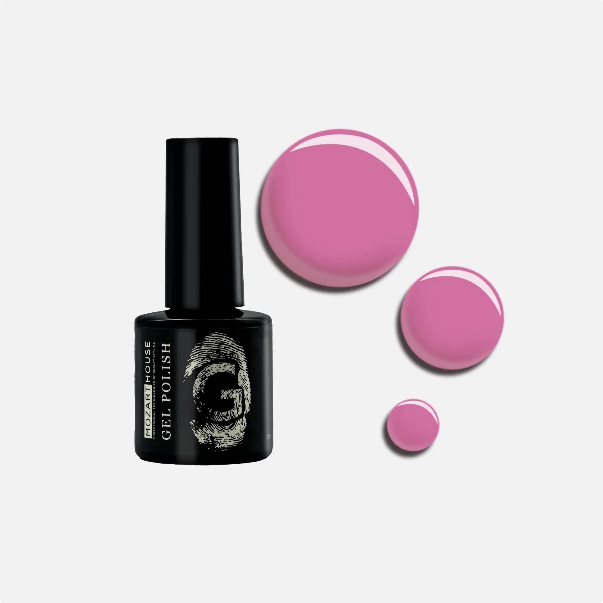 Гель-лак GEL POLISH Cherry foam, 10 мл