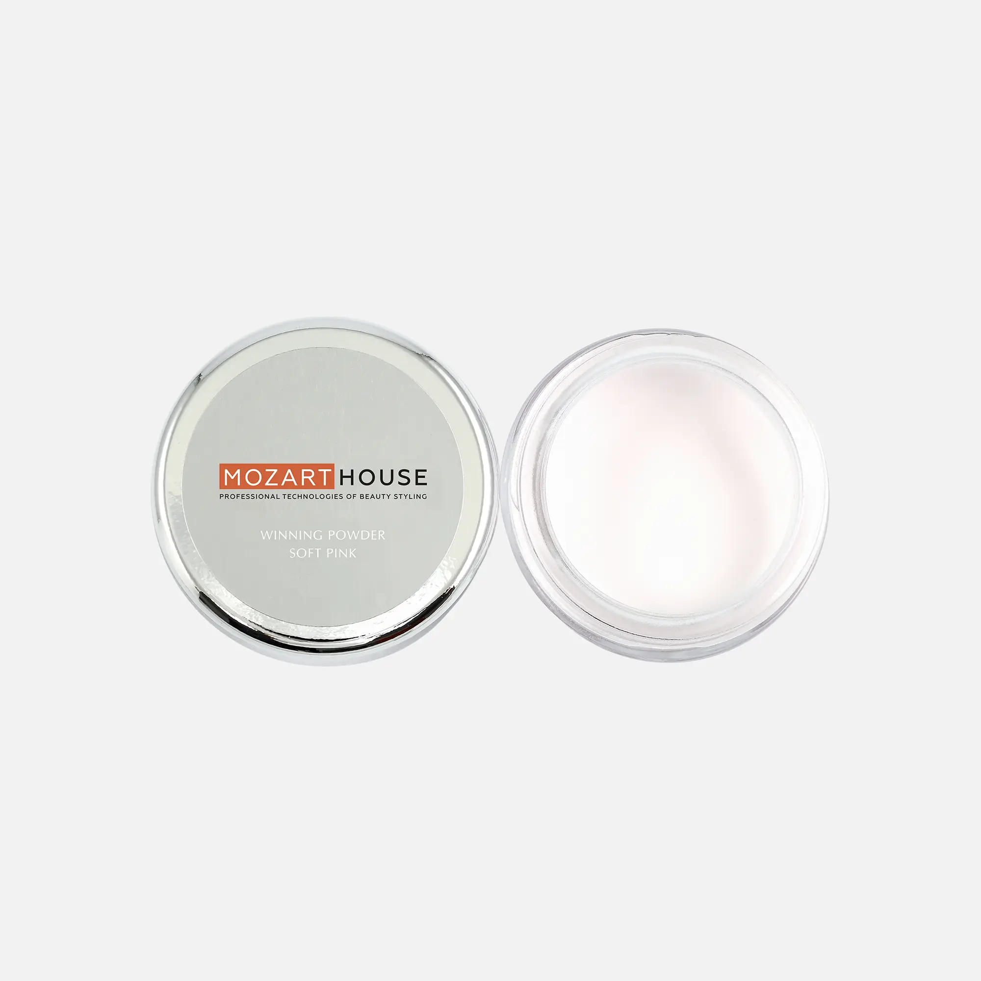 Акриловая пудра нежно-розовая Winning Powder Soft Pink, 32 гр