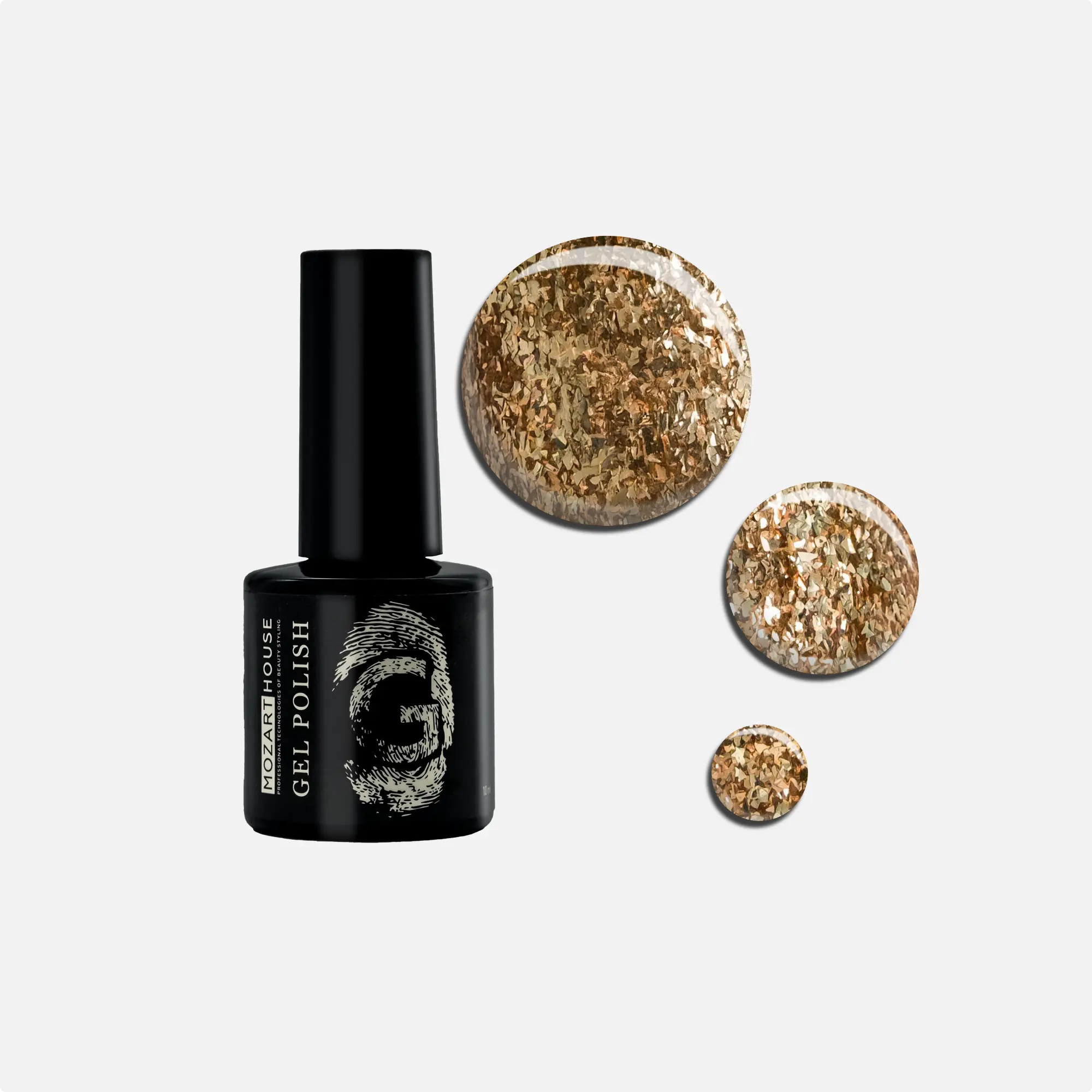 Гель-лак GEL POLISH Diamonds 03 MH 10мл 