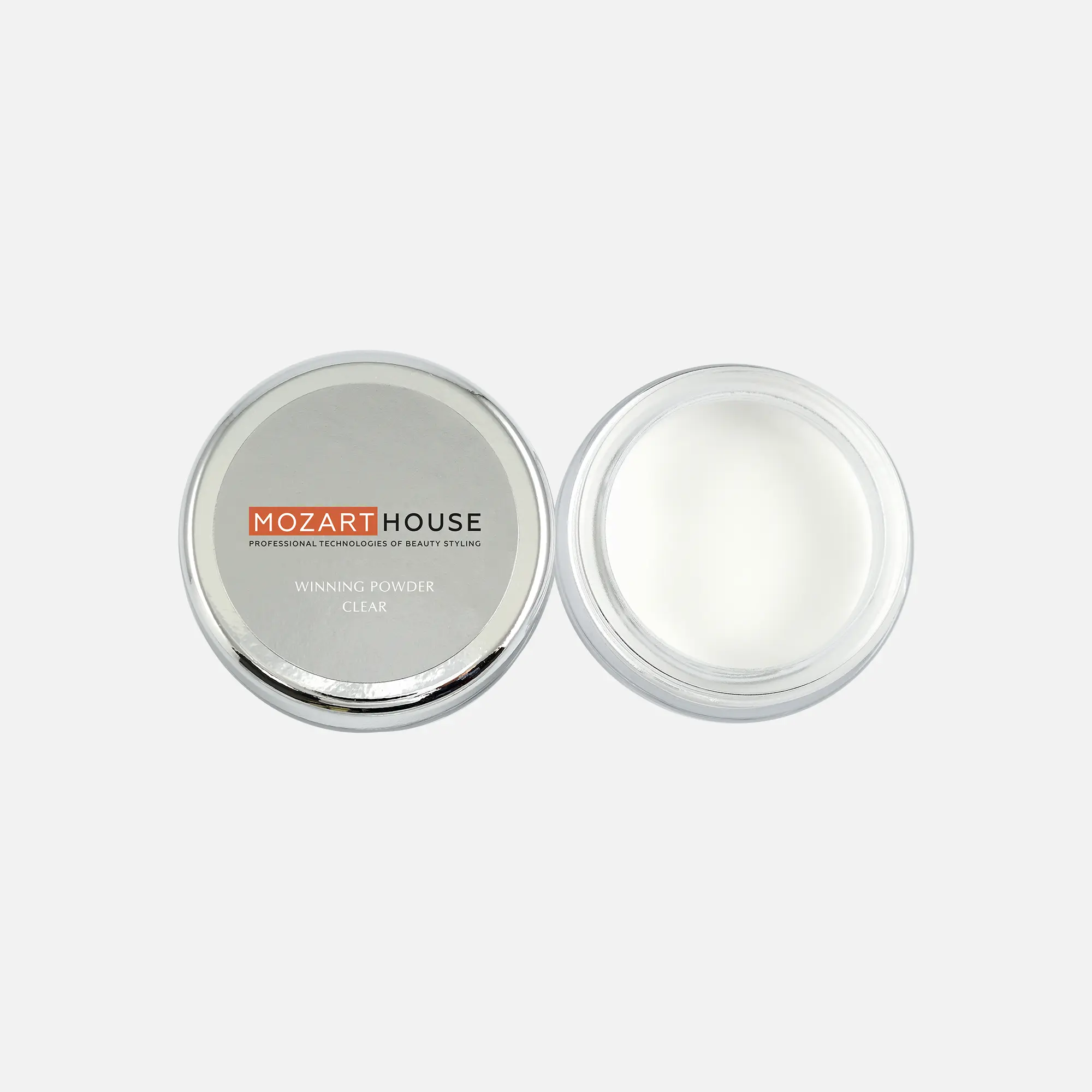 Акриловая пудра прозрачная Winning Powder Clear, 32/45/80 гр