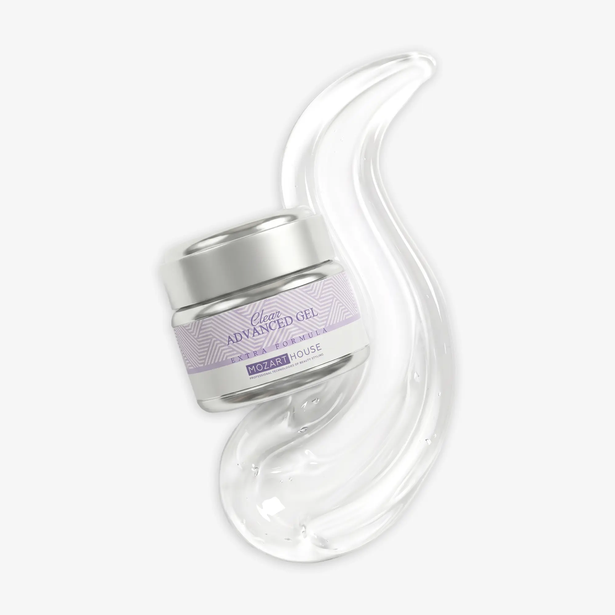 Гель для наращивания ногтей ADVANCED Clear GEL,15/50 мл