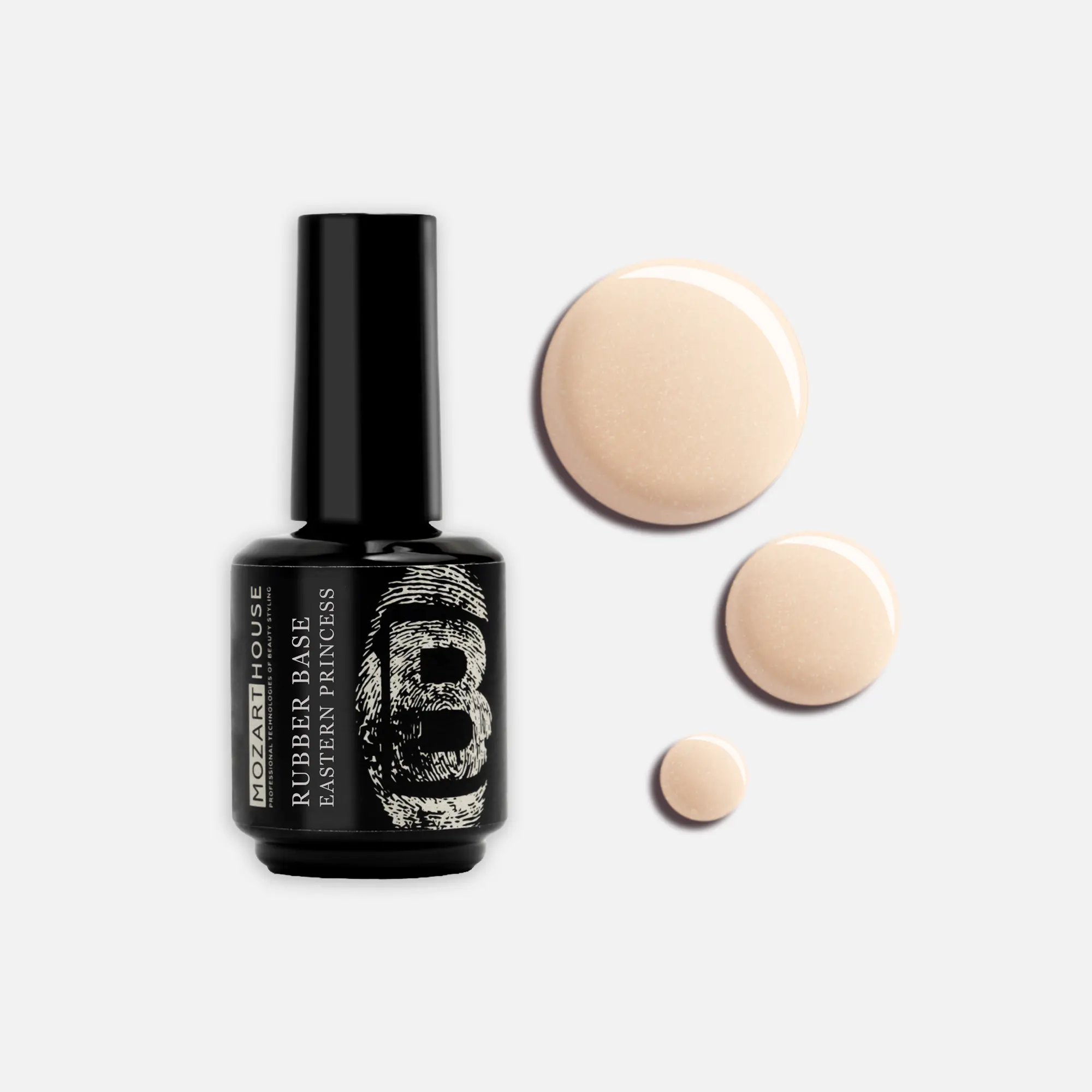 Базовое покрытие GEL POLISH BASE Eastern princess, 15мл