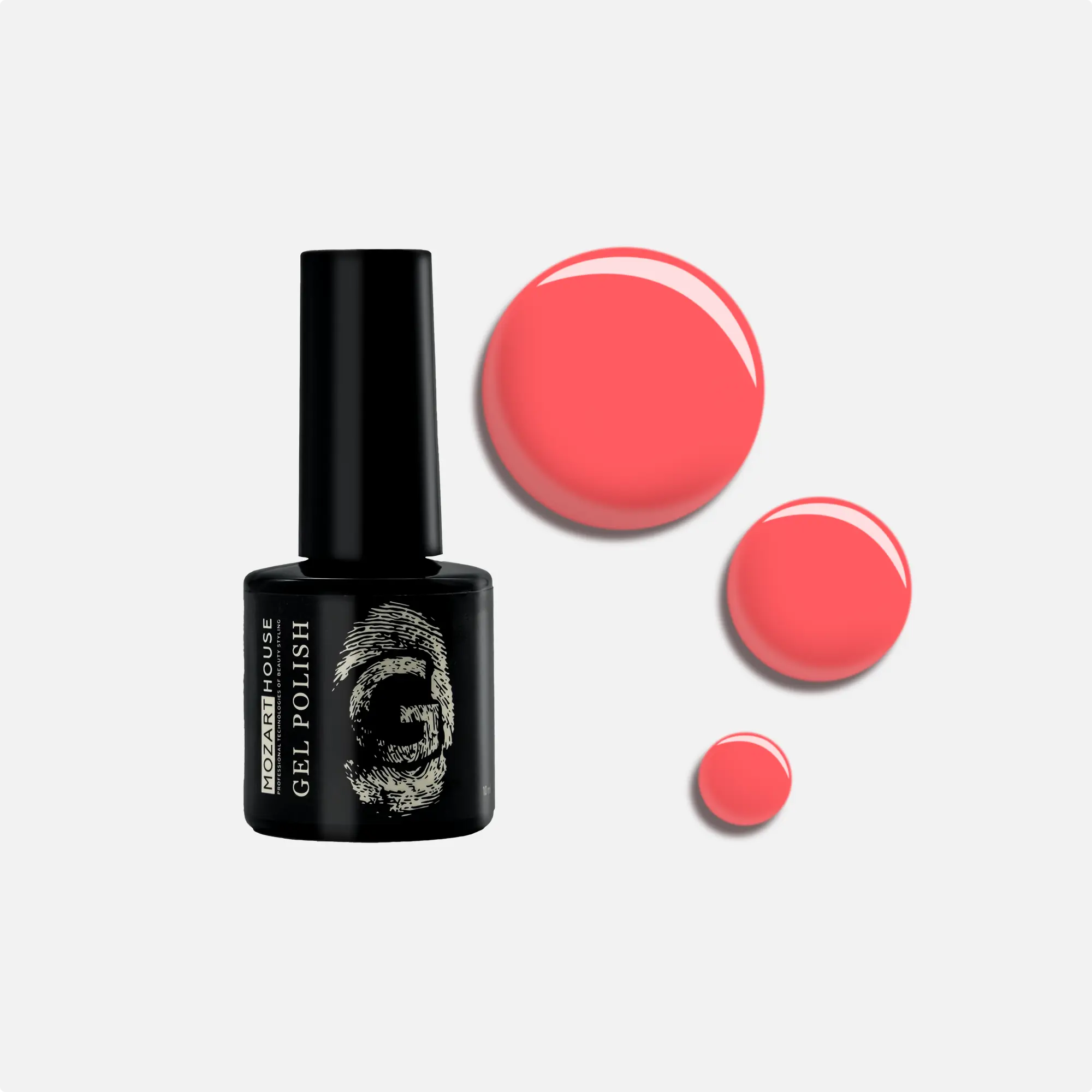 Гель-лак GEL POLISH Malibu, 10 мл