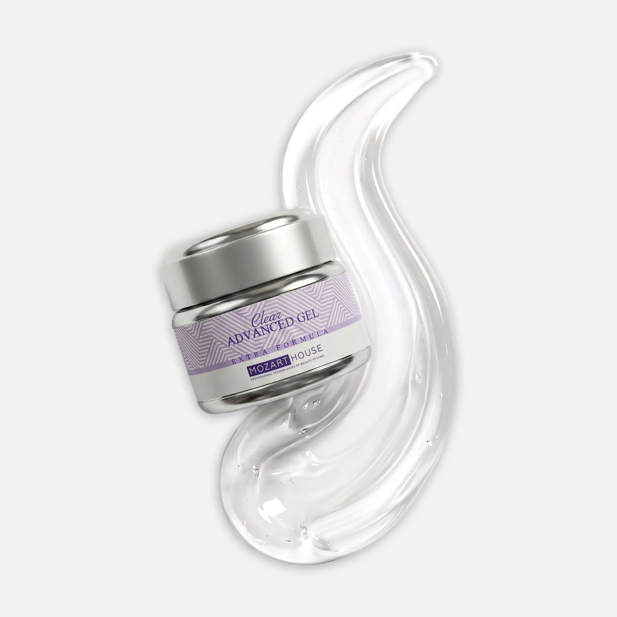 Гель для наращивания ногтей ADVANCED Clear GEL,15/50 мл