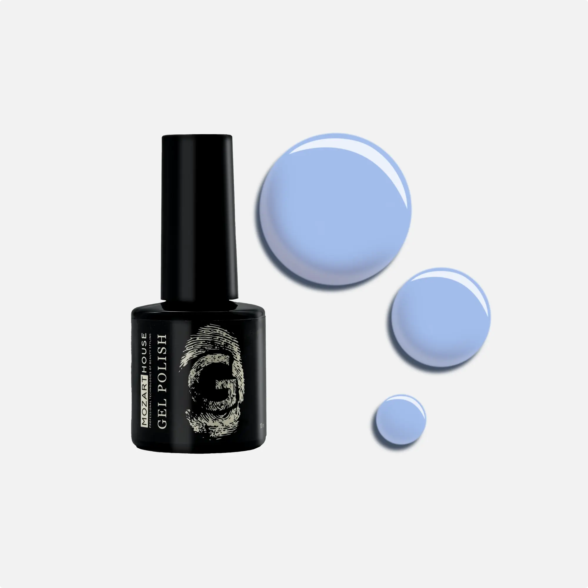 Гель-лак GEL POLISH Paris Sky, 10 мл