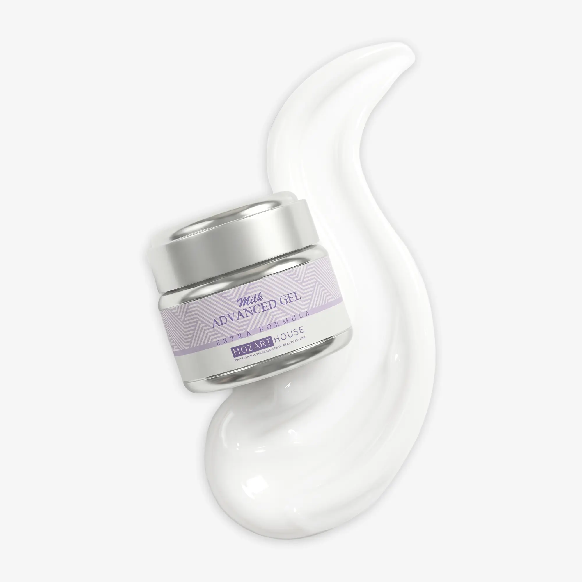 Гель для наращивания ногтей ADVANCED Milk GEL,15/50 мл