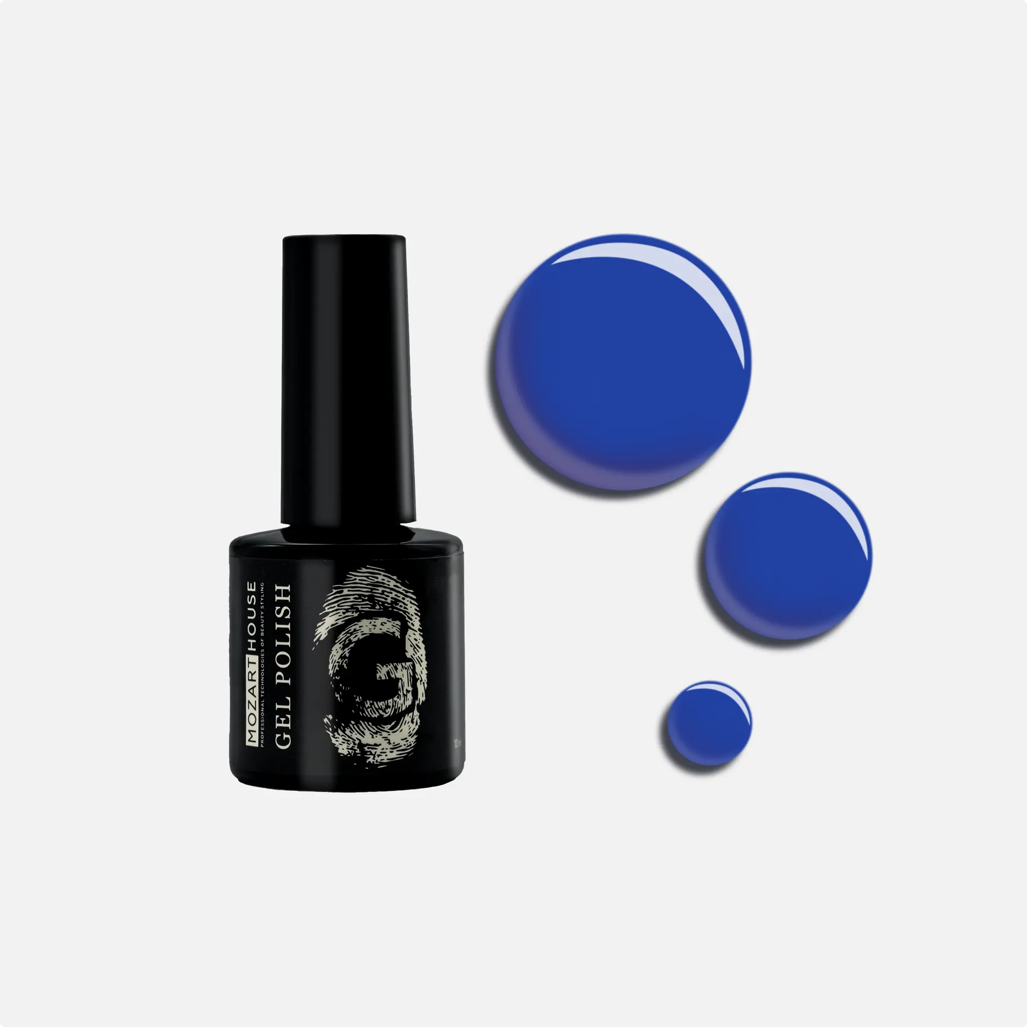 Гель-лак Gel Polish Blue Curacao, 10мл