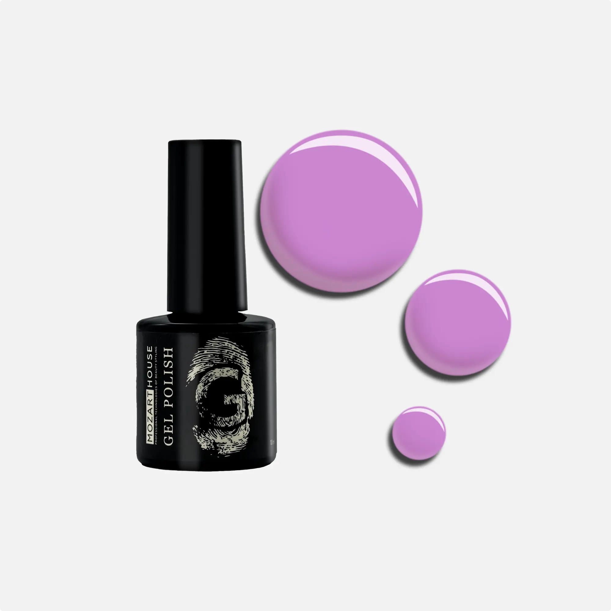 Гель-лак GEL POLISH Lavender, 10 мл