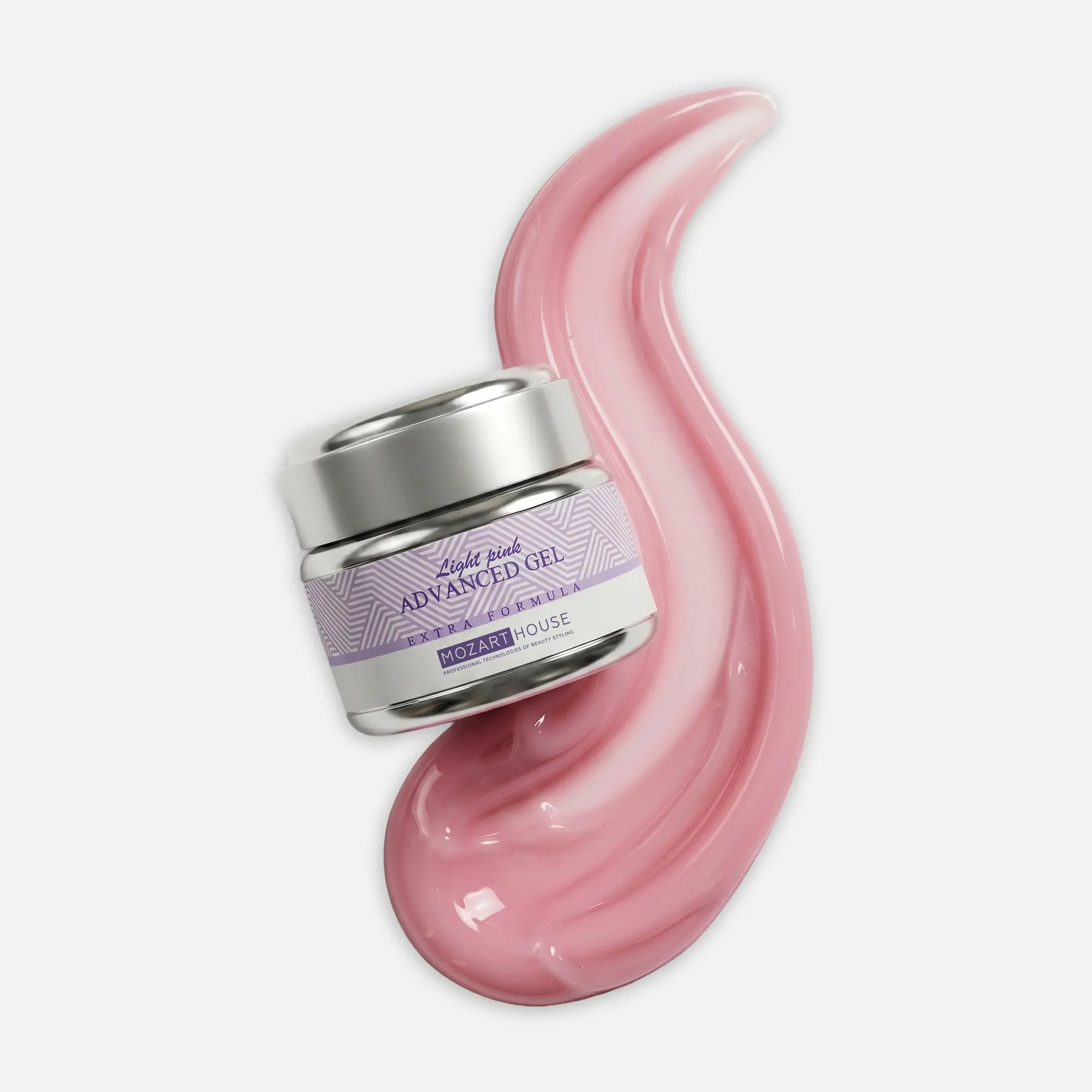 Гель для наращивания ногтей ADVANCED Light Pink GEL, 15.50 мл
