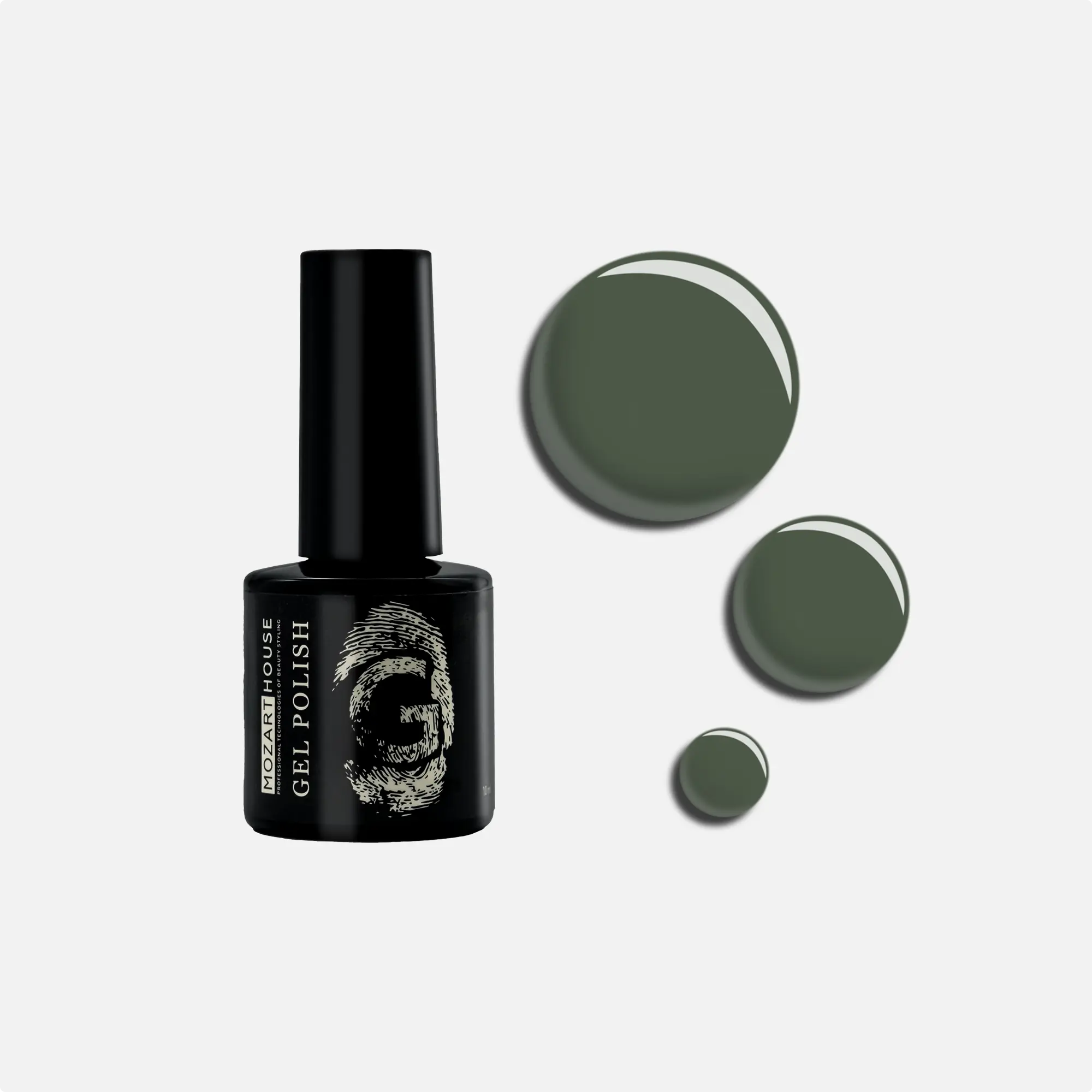 Гель-лак GEL POLISH Military, 10 мл