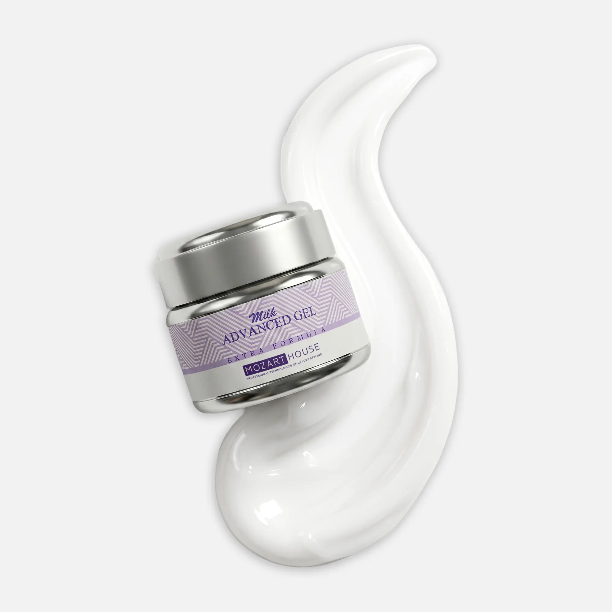 Гель для наращивания ногтей ADVANCED Milk GEL,15/50 мл