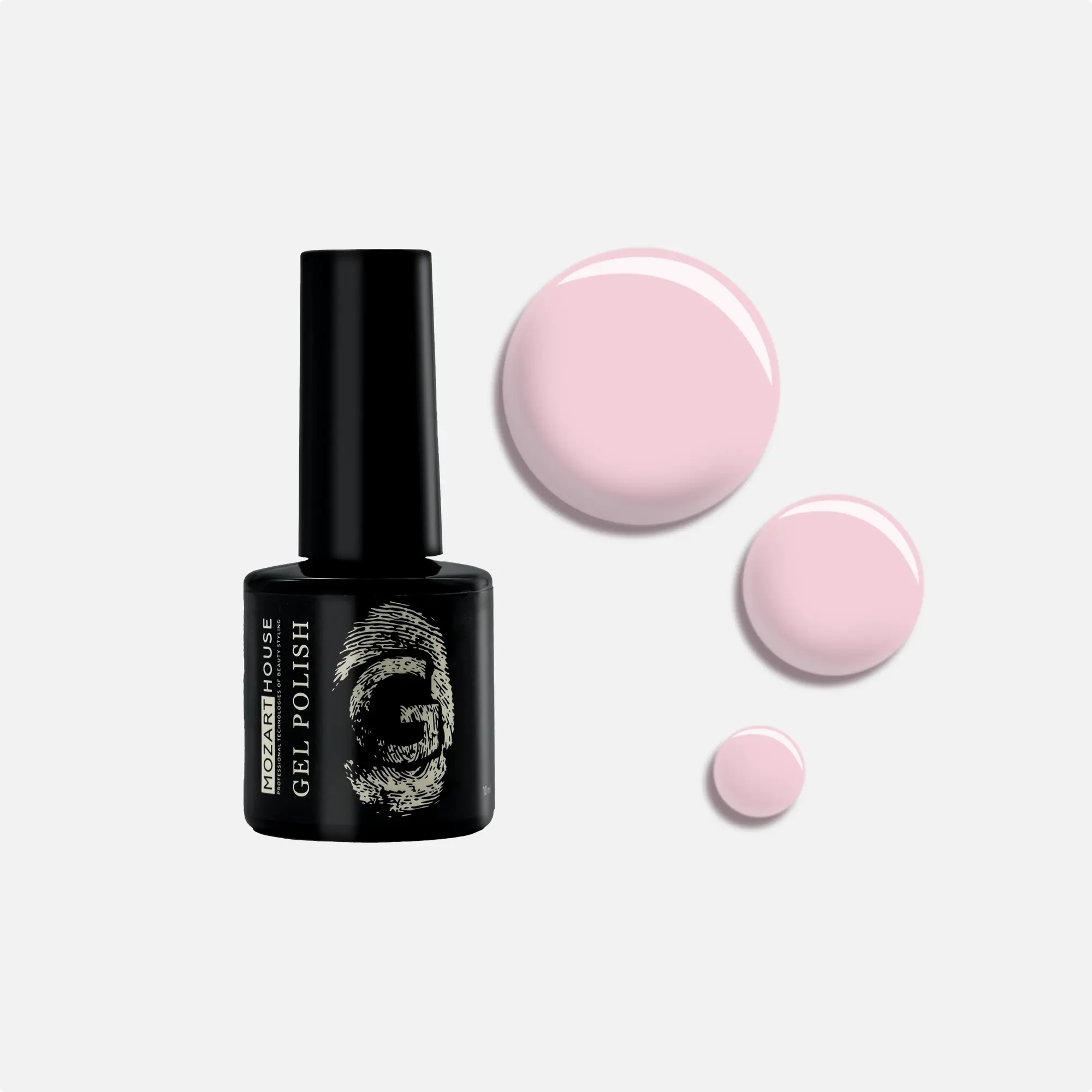 Гель-лак GEL POLISH Gummy Pink, 10 мл