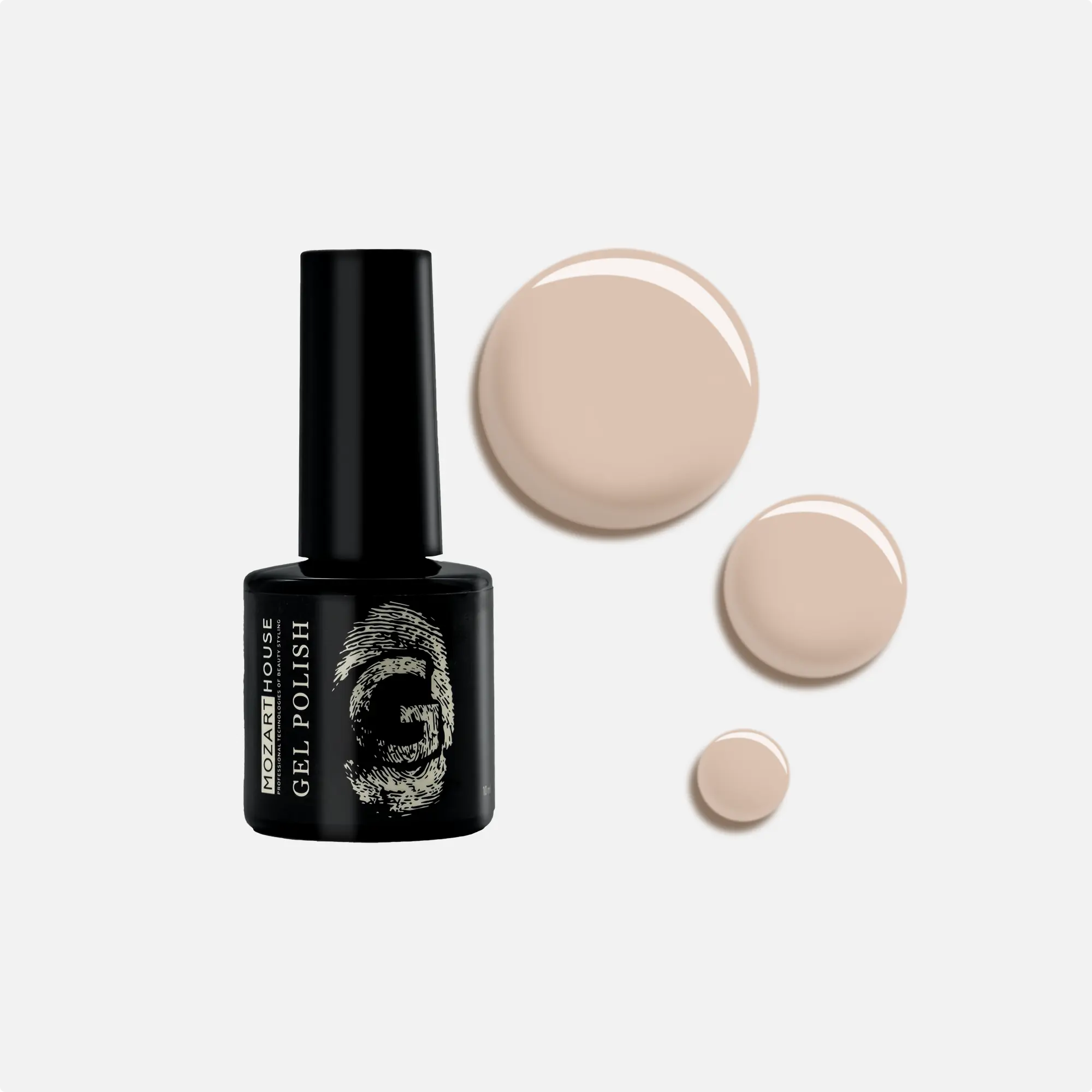 Гель-лак Gel Polish Creme brulee, 10мл