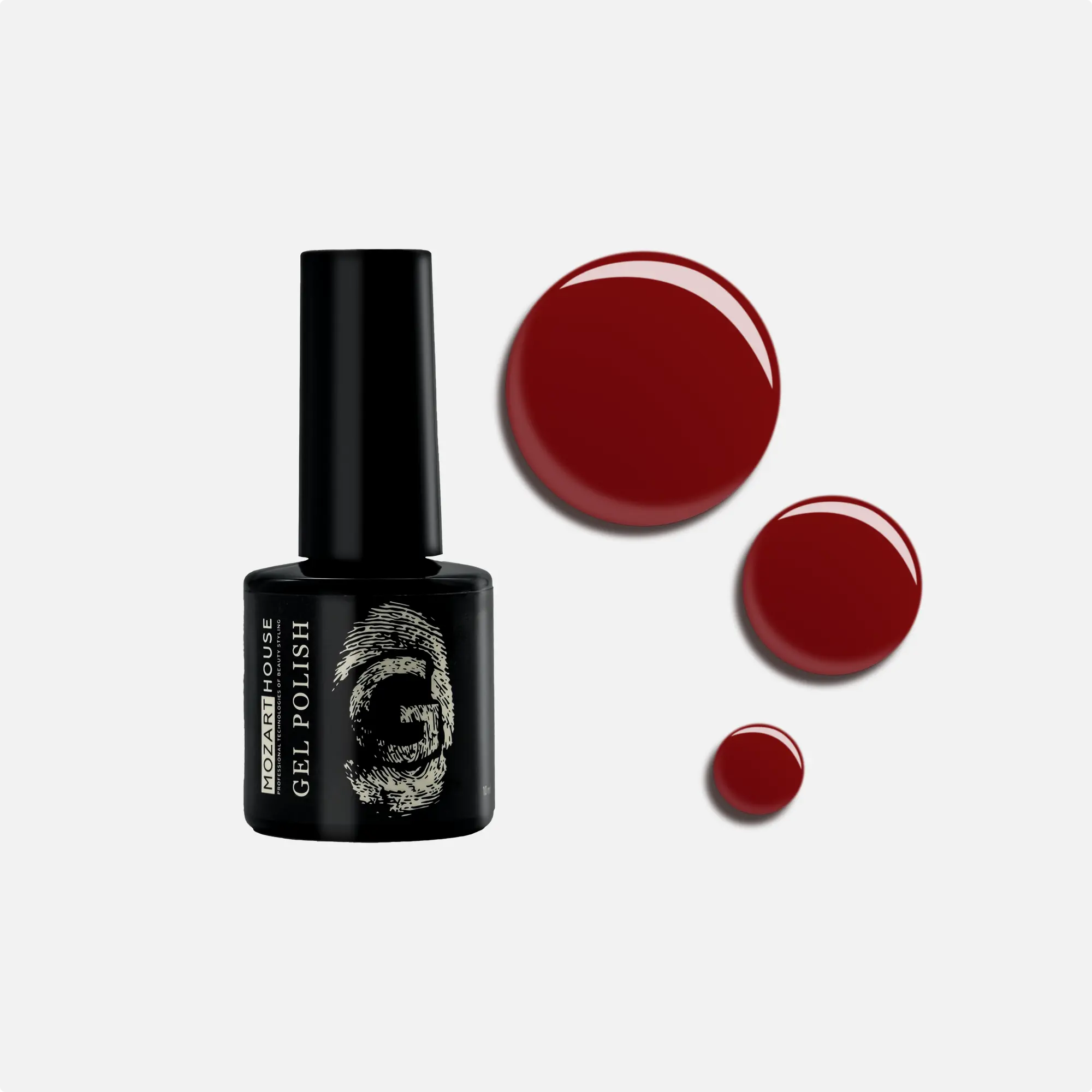 Гель-лак Gel Polish Mulled wine, 10мл