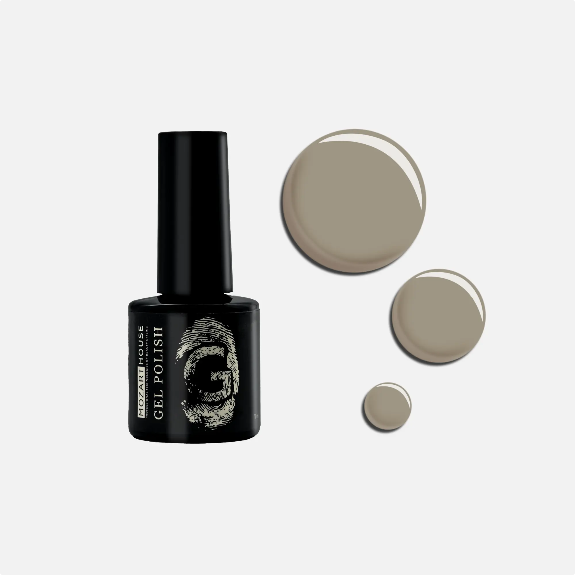 Гель-лак GEL POLISH Irish Cream MH 10мл 