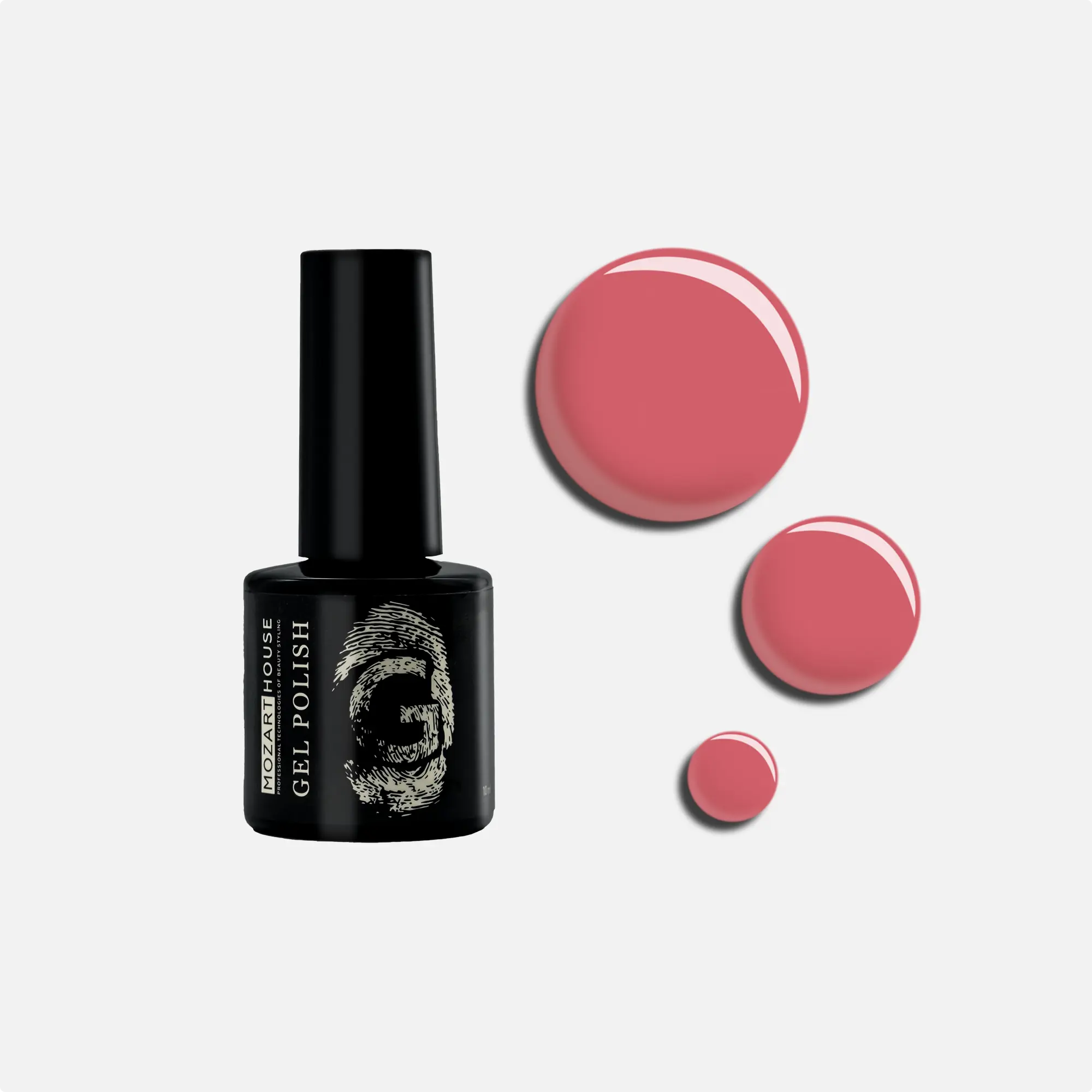 Гель-лак GEL POLISH Pink sunset, 10 мл