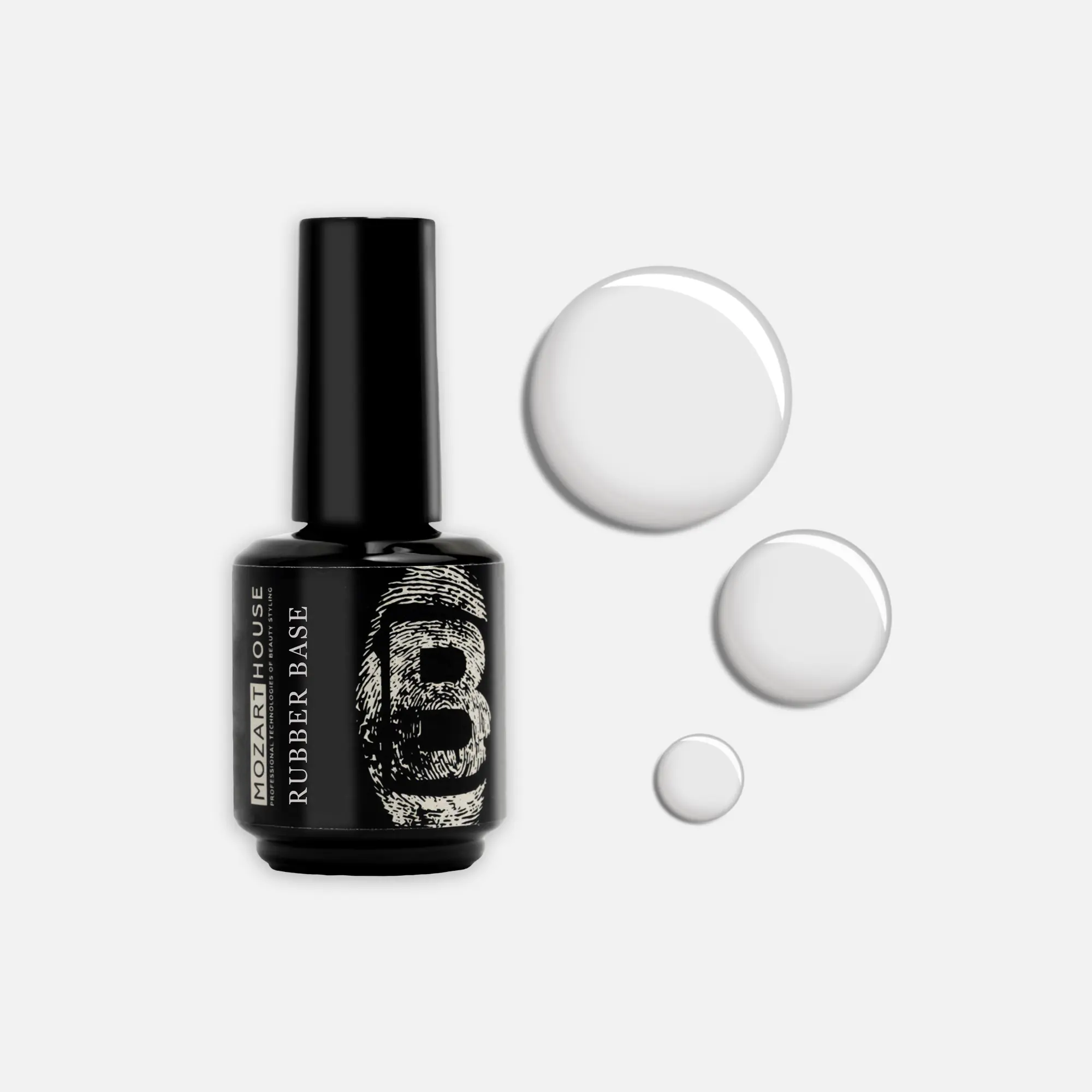 Базовое покрытие GEL POLISH RUBBER BASE, 15/30 мл