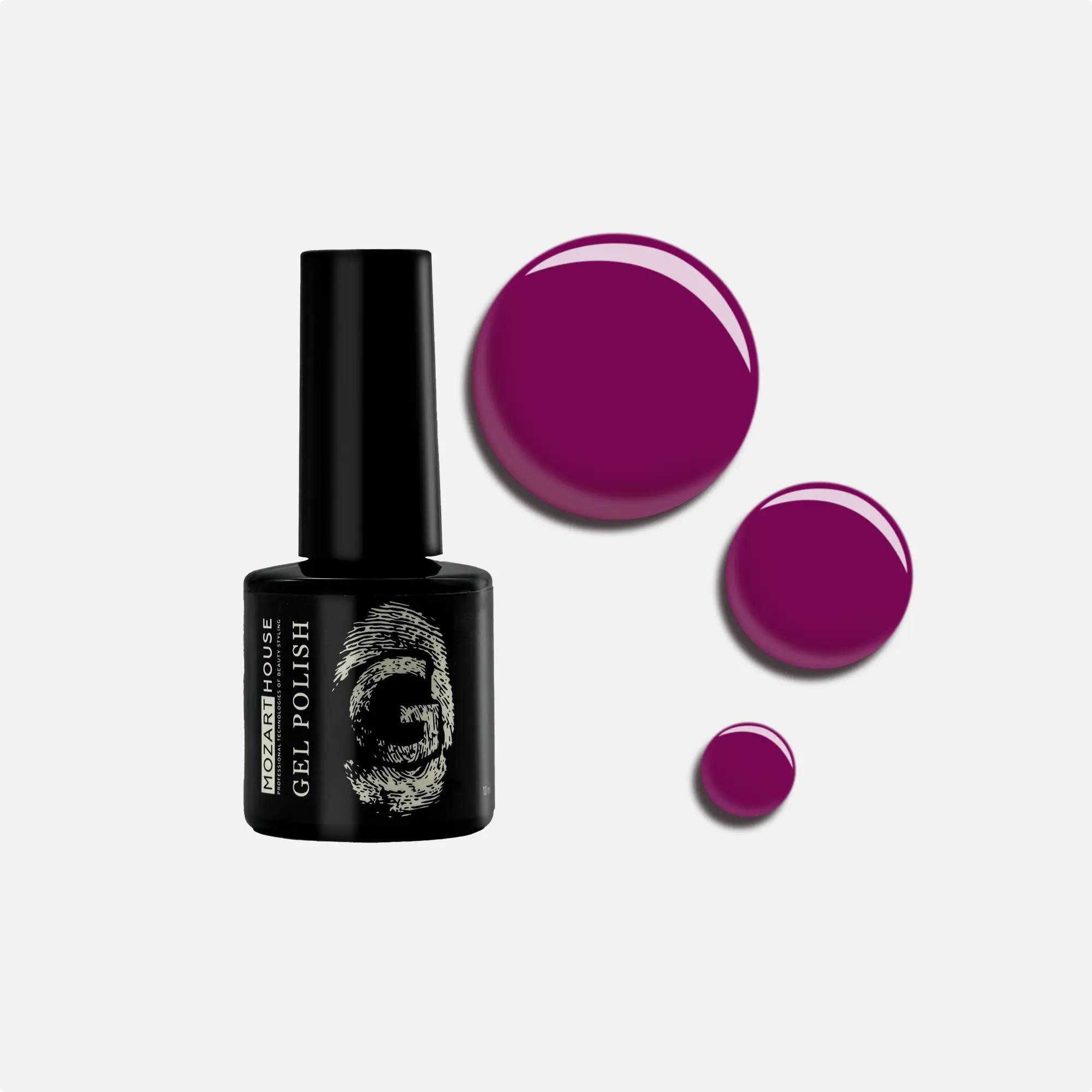 Гель-лак GEL POLISH Blueberry Smoothie, 10 мл