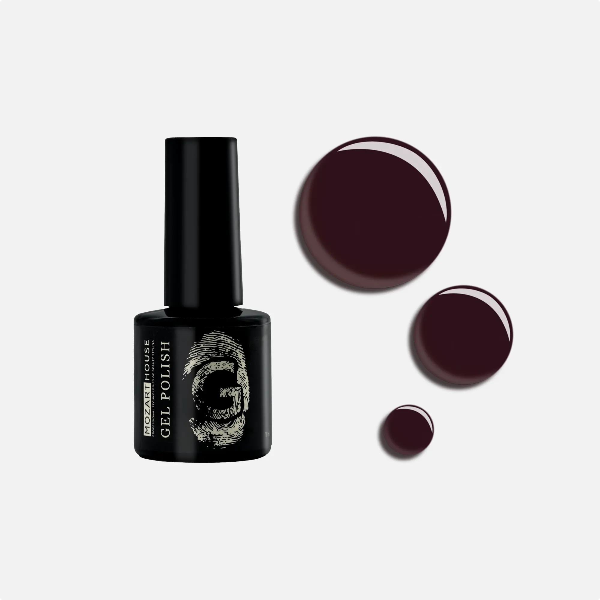 Гель-лак GEL POLISH Marsala, 10 мл  