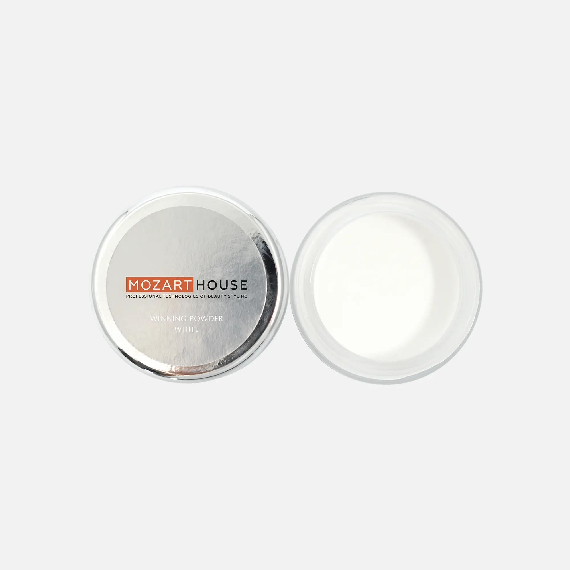 Акриловая пудра белая Winning Powder White, 32 гр